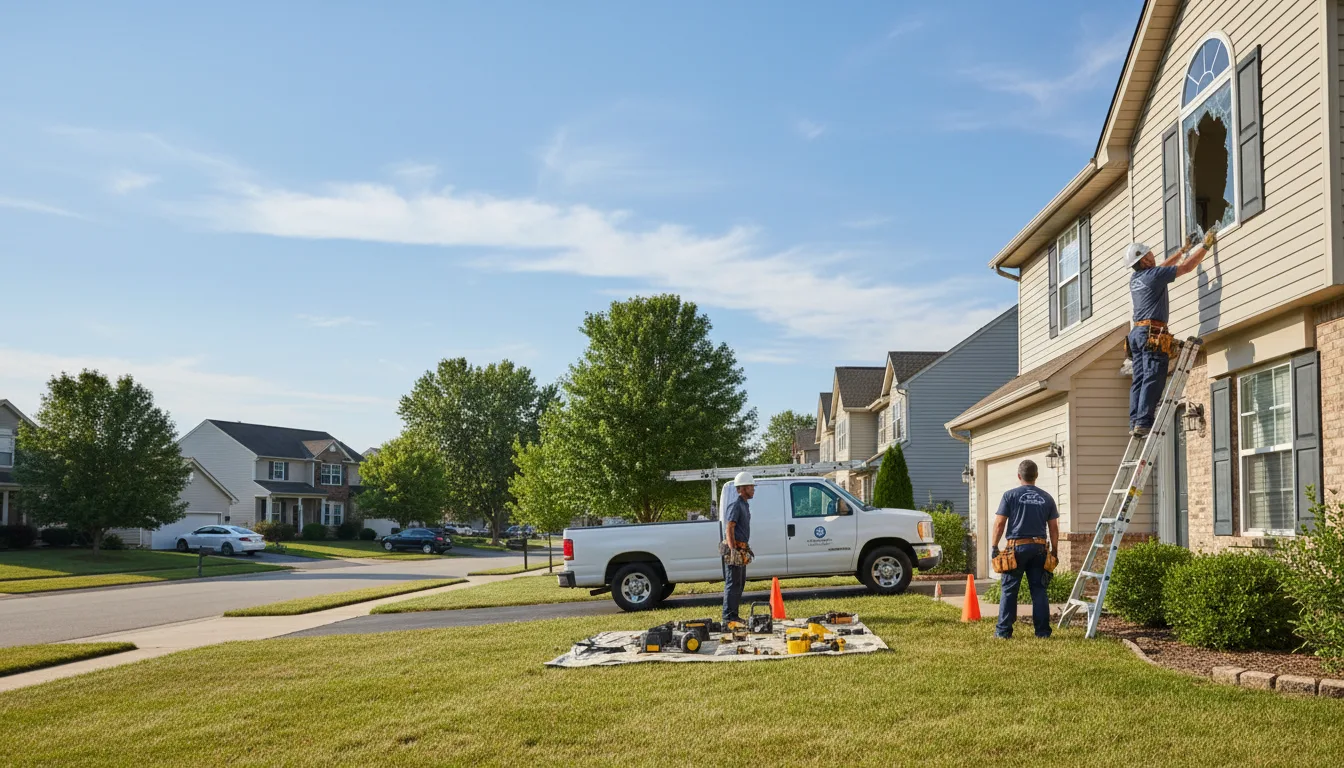 Expert window installer providing residential service in Maple Hill, KS